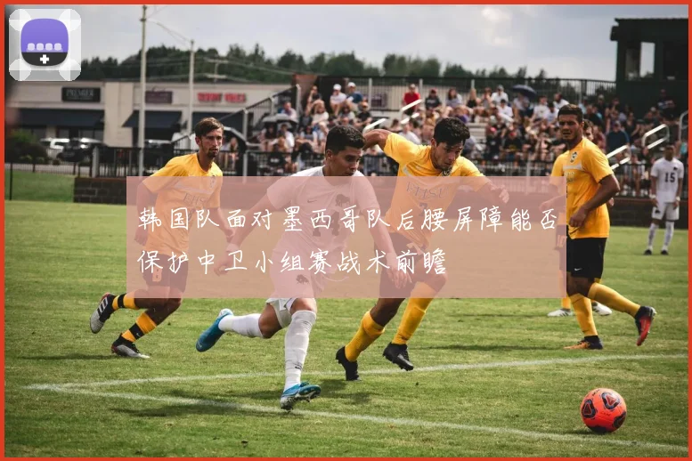 韩国队面对墨西哥队后腰屏障能否保护中卫小组赛战术前瞻